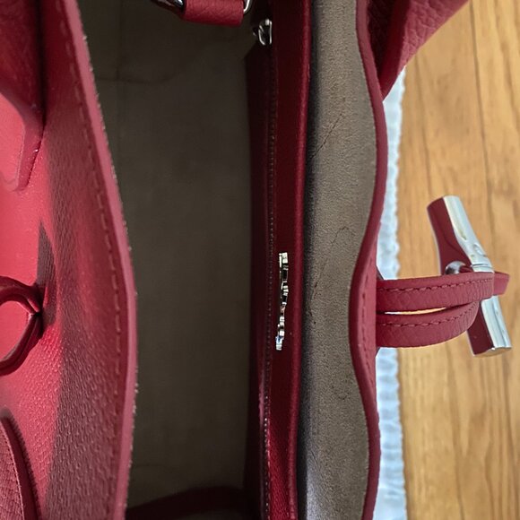 Longchamp Medium Roseau Leather Tote - Picture 3 of 5